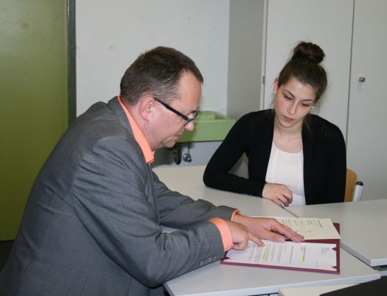 Aktionstag: Neuntklässler trainieren Bewerbung